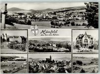 36088 W6418 Hünfeld - Rathaus Campingplatz VW Käfer Oldtimer