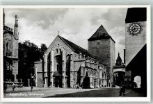 93047 W8400 Regensburg Foto AK Ulrichskirche