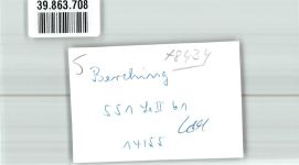 92334 W8434 Berching FOTO KEINE AK Oldtimer Ort handschriftlich