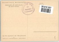 95444 W8580 Bayreuth Foto AK Schloss Eremitage