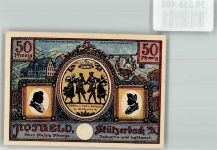98714 O6316 Stützerbach 1921 Notgeldschein 50 Pfennig ehem. Jagdschloss