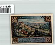 98714 O6316 Stützerbach 1921 Notgeldschein 50 Pfennig ehem. Jagdschloss