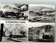O9341 Streckewalde Schmalspurbahn Dampflokomotiven Bergbahn Foto AK