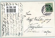 sign Hein : Das Tal Teubner 1914 Künstlerkarte