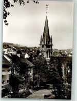 66280 W6603 Sulzbach , Saar Foto AK Ev. Kirche