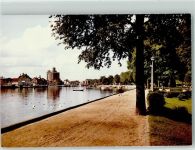 24340 W2330 Eckernförde FOTO KEINE AK Uferpromenade Ort handschriftlich Foto Original aus Archiv eines Ansichtskartenverlags