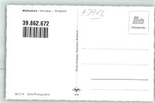 89264 W7912 Weißenhorn Foto AK Kirchplatz Auto Gasthaus