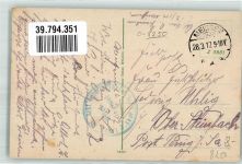 01662 O8250 Meißen , Sachs 1917 - Albrechtsburg Dom Raddampfer