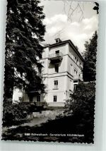 65307 W6208 Bad Schwalbach Foto AK Sanatorium Hlchenhaus