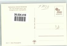 89584 W7930 Ehingen Donau Foto AK Heimschule Schloss Mochental