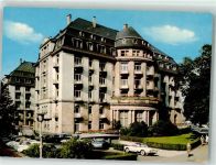 61231 W6350 Bad Nauheim Foto AK Grand Hotel Auto