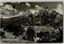W8102 Mittenwald Kranzberg Sessellift Foto AK