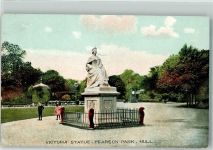 Hull Victoria Statue Pearson Park Hull Denkmal