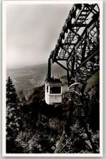 W7800 Freiburg im Breisgau Schauinsland Schwebebahn Foto AK