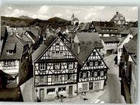 76593 W7562 Gernsbach Foto AK Weinstube Laub Cafe