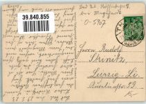 99842 O5907 Thal b Eisenach, Thür 1923 - mit Burgruine Scharfenberg Verlag Jagemann