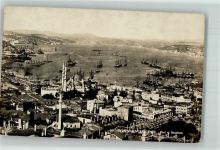 Konstantinopel Istanbul Foto AK Hafen Bosphore
