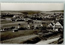 74722 W6967 Buchen Odenwald Foto AK mit Stadtkirche St. Oswald und Stadtturm