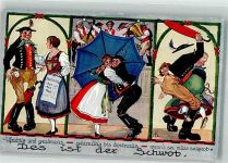 Schwäbische Tracht Schw. K.V. Nr.210 Böttcher, H. Künstlerkarte