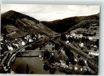 56379 W5409 Obernhof , Lahn Foto AK Zeltplatz Bahnhof