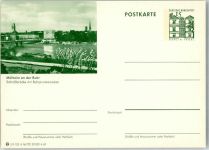 45468 W4330 Mülheim an der Ruhr Ganzsache Schlossbrücke Ruhrpromenade