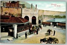 Gibraltar - Marktplatz Esel Kutsche