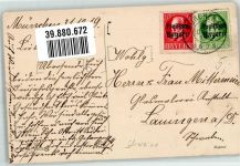 Verlag M. Munk Nr. 671 Neujahr Ferkel Mistel Tannenzweig Schwein 1919 Künstlerkarte