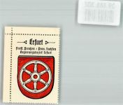 99084 O5000 Erfurt Vignette Freist. Preußen Prov. Sachsen Regierungsbezirk Erfurt