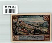 98714 O6316 Stützerbach 1921 Notgeldschein 50 Pfennig ehem. Jagdschloss