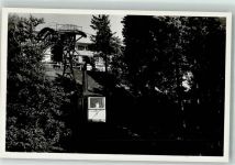 W7800 Freiburg im Breisgau Schauinsland Schwebebahn Foto AK