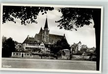 91522 W8800 Ansbach , Mittelfr Foto AK Kirche Turm