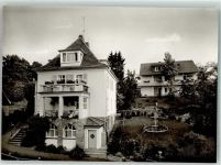 36129 W6412 Gersfeld Rhön Foto AK Sanatorium auf der Wacht