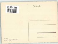 Verlag Lengauer Nr. 2030 Kind Tracht Blau ist der Enzian Comic Künstlerkarte