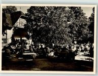 95138 W8675 Bad Steben Foto AK Hotel Cafe-Terrasse