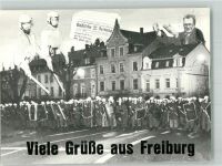 W7800 Freiburg im Breisgau Fotomontage Polizei FOTO KEINE AK