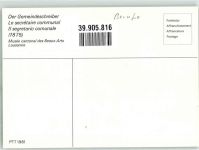 Gemeindeschreiber sign. Anker Albert Sondermarke Tintenfass Beruf Künstlerkarte