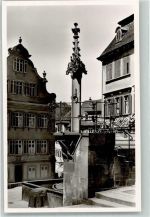 74523 W7170 Schwäbisch Hall Foto AK Pranger