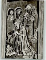 97941 W6972 Tauberbischofsheim Foto AK Kath. Kirche Altar