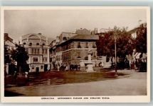 Gibraltar Foto AK Denkmal Governor´s Parade Theatre Royal