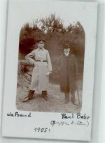 Polizei 1905 Privatfoto AK