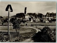 87755 W8941 Kirchhaslach - Wallfahrtskirche Flurkreuz