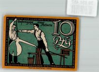 98714 O6316 Stützerbach 1921 Notgeldschein 10 Pfennig Gutschein Anfertigung einer Retorte