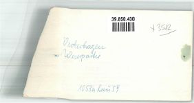 34359 W3512 Veckerhagen FOTO KEINE AK Scan verzogen Ort handschriftlich