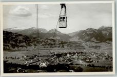 W8980 Oberstdorf Nebelhornbahn Berge Hohen Ifen Gottesackerwände Bergbahn Foto AK
