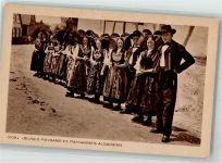 Junge Bauern Trachten Elsass