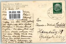72270 W7292 Schönmünzach Gebrauchsspuren Hotel Kurhaus Waldhorn