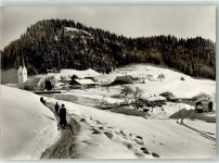 87561 W8980 Tiefenbach b Oberstdorf Foto AK Winter