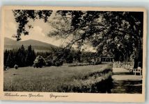 38879 O3706 Schierke am Brocken Foto AK Bergwiee