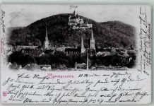 38855 O3700 Wernigerode 1900 - Schloss Kirche