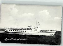 W2982 Norderney MS Frisia III Seebäderschiff Gebrauchsspuren